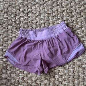 Lululemon Athletica Purple Pink Athletic Shorts